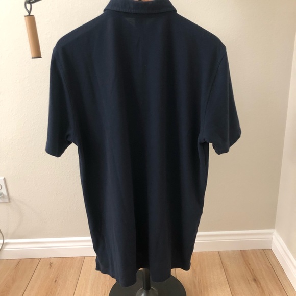 Player 2 Mens Short Sleeve Golf Polo Navy Blue Size Large Perfect condition - Picture 5 of 7